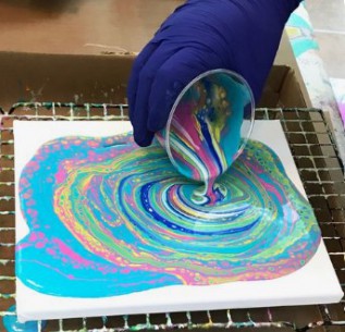 Pour Painting for Teens